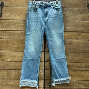 Hidden Denim Tracy Cropped Straight jeans